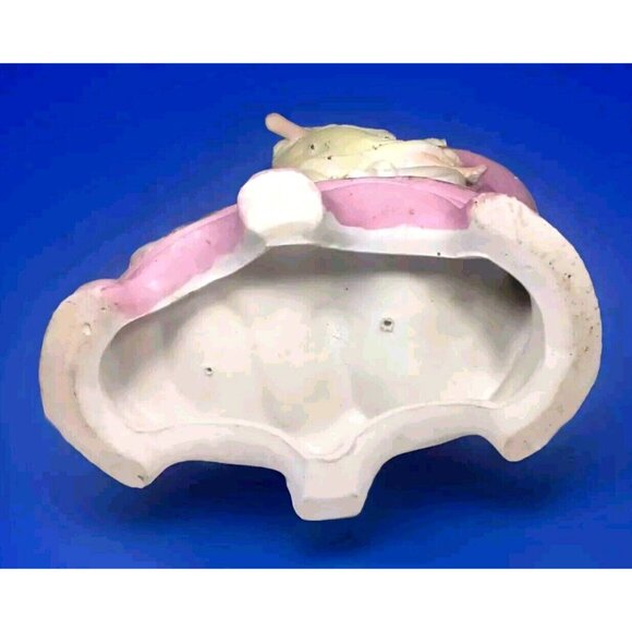 Antique  c1900 Cherub Angel Chauffeur Driving Woman Goddess Vintage Car Figurine - Picture 7 of 16